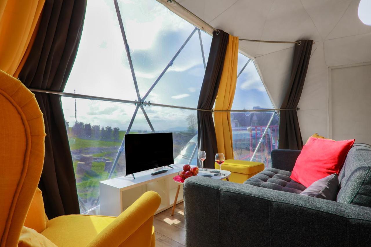 Bed and Breakfast Glamping Gliczarow Klapnioki Leśnica Exterior foto