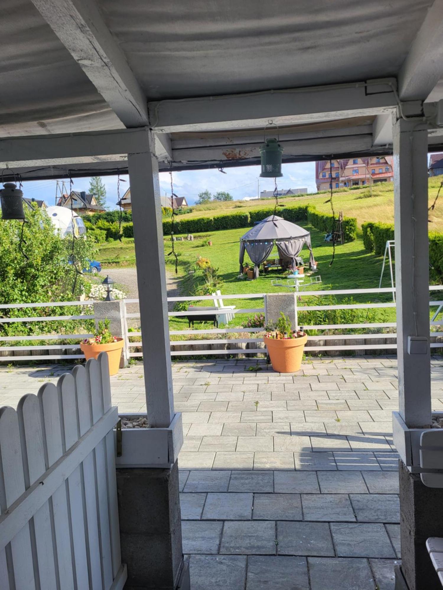 Bed and Breakfast Glamping Gliczarow Klapnioki Leśnica Exterior foto