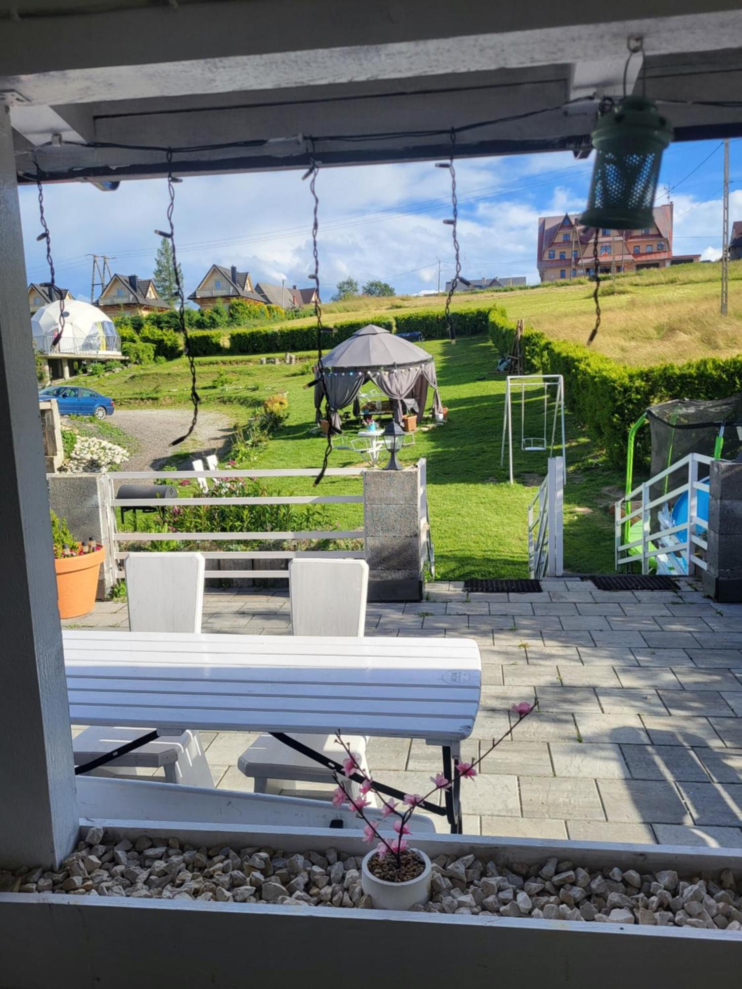 Bed and Breakfast Glamping Gliczarow Klapnioki Leśnica Exterior foto